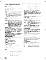 Предварительный просмотр 48 страницы Panasonic NV-GS140EB Operating Instructions Manual