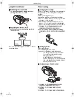 Preview for 10 page of Panasonic NV-GS150EB Operating Instructions Manual