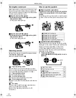 Preview for 14 page of Panasonic NV-GS150EB Operating Instructions Manual