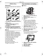 Предварительный просмотр 4 страницы Panasonic NV-GS17EP Operating Instructions Manual