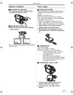 Предварительный просмотр 7 страницы Panasonic NV-GS17EP Operating Instructions Manual