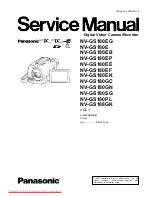 Preview for 1 page of Panasonic NV-GS180E Service Manual