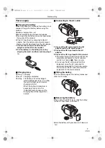 Preview for 9 page of Panasonic NV-GS180EP Operating Instructions Manual