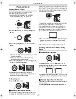 Предварительный просмотр 29 страницы Panasonic NV-GS22 Operating Instructions Manual