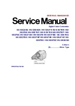 Предварительный просмотр 1 страницы Panasonic NV-GS24EG Service Manual