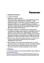 Предварительный просмотр 2 страницы Panasonic NV-GS24EG Service Manual