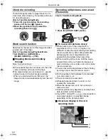 Preview for 20 page of Panasonic NV-GS25 Operating Instructions Manual