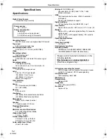 Preview for 54 page of Panasonic NV-GS25 Operating Instructions Manual