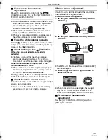 Preview for 29 page of Panasonic NV-GS27EB Operating Instructions Manual