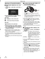 Preview for 20 page of Panasonic NV-GS280 Operating Instructions Manual