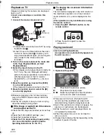 Предварительный просмотр 100 страницы Panasonic NV-GS300 Operating Instructions Manual