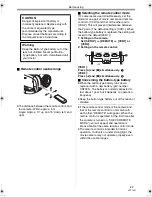 Предварительный просмотр 23 страницы Panasonic NV-GS330 Operating Instructions Manual