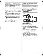 Предварительный просмотр 47 страницы Panasonic NV-GS330 Operating Instructions Manual