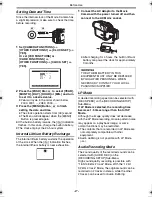 Предварительный просмотр 17 страницы Panasonic NV-GS40 Operating Instructions Manual