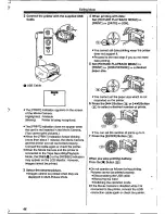 Preview for 48 page of Panasonic NV-GS400 Operating Instructions Manual