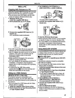 Preview for 49 page of Panasonic NV-GS400 Operating Instructions Manual