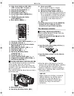 Предварительный просмотр 7 страницы Panasonic NV-GS400EB Operating Instructions Manual