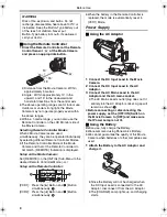 Предварительный просмотр 8 страницы Panasonic NV-GS400EB Operating Instructions Manual