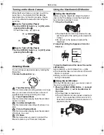 Предварительный просмотр 12 страницы Panasonic NV-GS400EB Operating Instructions Manual