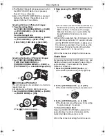 Предварительный просмотр 22 страницы Panasonic NV-GS400EB Operating Instructions Manual