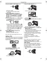 Предварительный просмотр 41 страницы Panasonic NV-GS400EB Operating Instructions Manual