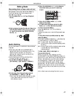 Предварительный просмотр 45 страницы Panasonic NV-GS400EB Operating Instructions Manual