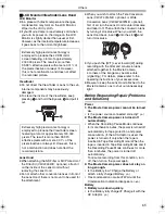 Предварительный просмотр 65 страницы Panasonic NV-GS400EB Operating Instructions Manual