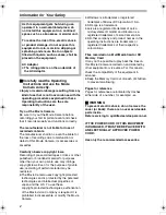 Preview for 2 page of Panasonic NV-GS400GN Operating Instructions Manual