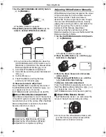 Preview for 28 page of Panasonic NV-GS400GN Operating Instructions Manual