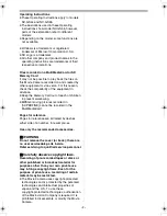 Preview for 3 page of Panasonic NV-GS44 Operating Instructions Manual