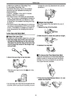 Preview for 8 page of Panasonic NV-GS50 Operating Instructions Manual