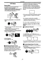 Preview for 26 page of Panasonic NV-GS50 Operating Instructions Manual