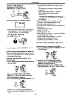 Preview for 36 page of Panasonic NV-GS50 Operating Instructions Manual