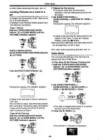 Preview for 39 page of Panasonic NV-GS50 Operating Instructions Manual