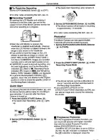 Preview for 16 page of Panasonic NV-GS50A Operating Instructions Manual