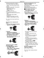 Предварительный просмотр 106 страницы Panasonic NV-GS50EN Operating Instructions Manual