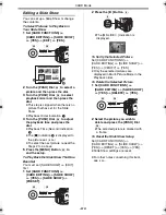 Предварительный просмотр 110 страницы Panasonic NV-GS50EN Operating Instructions Manual