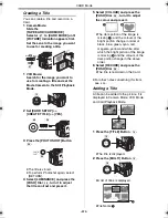 Предварительный просмотр 111 страницы Panasonic NV-GS50EN Operating Instructions Manual