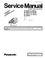 Preview for 1 page of Panasonic NV-GS60E Service Manual