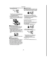 Preview for 20 page of Panasonic NV-GS70A Operating Instructions Manual