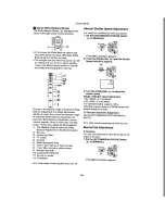 Предварительный просмотр 26 страницы Panasonic NV-GS70A Operating Instructions Manual