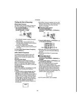 Preview for 33 page of Panasonic NV-GS70A Operating Instructions Manual