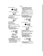 Предварительный просмотр 46 страницы Panasonic NV-GS70A Operating Instructions Manual