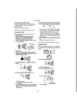 Предварительный просмотр 47 страницы Panasonic NV-GS70A Operating Instructions Manual