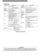 Предварительный просмотр 2 страницы Panasonic NV-GS75E Service Manual