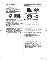 Preview for 21 page of Panasonic NV-GS75EB Operating Instructions Manual