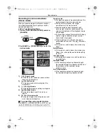 Предварительный просмотр 28 страницы Panasonic NV-GS80EP Operating Instructions Manual