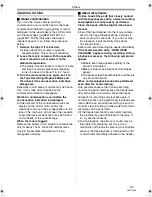 Preview for 45 page of Panasonic NV-GS90 Operating Instructions Manual