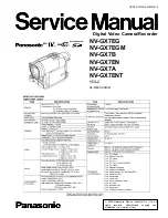 Panasonic NV-GX7EG Service Manual предпросмотр