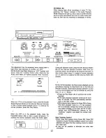 Предварительный просмотр 15 страницы Panasonic NV-H65 Series Operating Instructions Manual